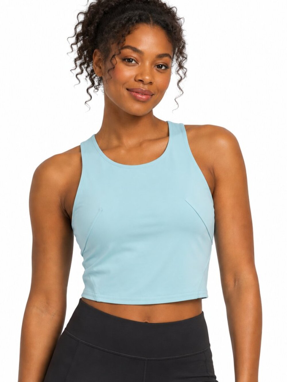 Lululemon Invigorate Training Tank Top Light Blue Size 6